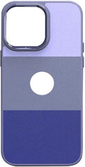 iPhone Leather Hard Skin Mobile Phone Case With Brand Logo Hole - Bharatcase