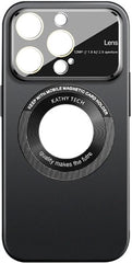 MagSafe Glass Matte Finish Luxury Cover With Camera Protection for iPhone - Bharatcase
